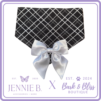 JB X B&B Collab White Bandana