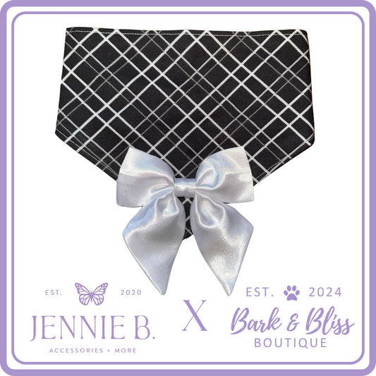 JB X B&B Collab White Bandana