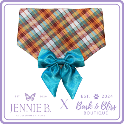 JB X B&B Collab Teal Bandana