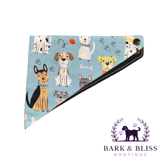 Blue Dog Bandana