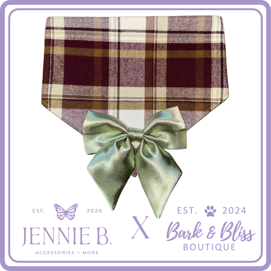 JB X B&B Collab Sage Green Bandana