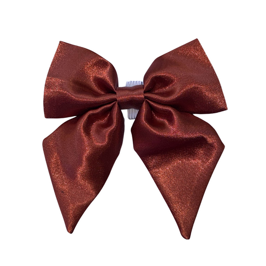 Amber Collar Bow