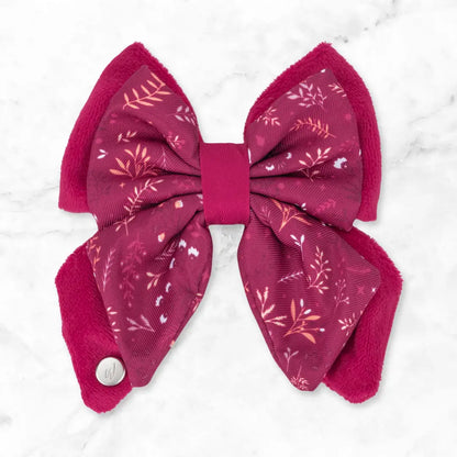 Dog Butterfly Bow: Chiswick Dragonfruit