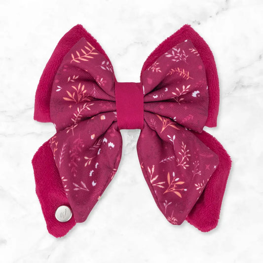Dog Butterfly Bow: Chiswick Dragonfruit