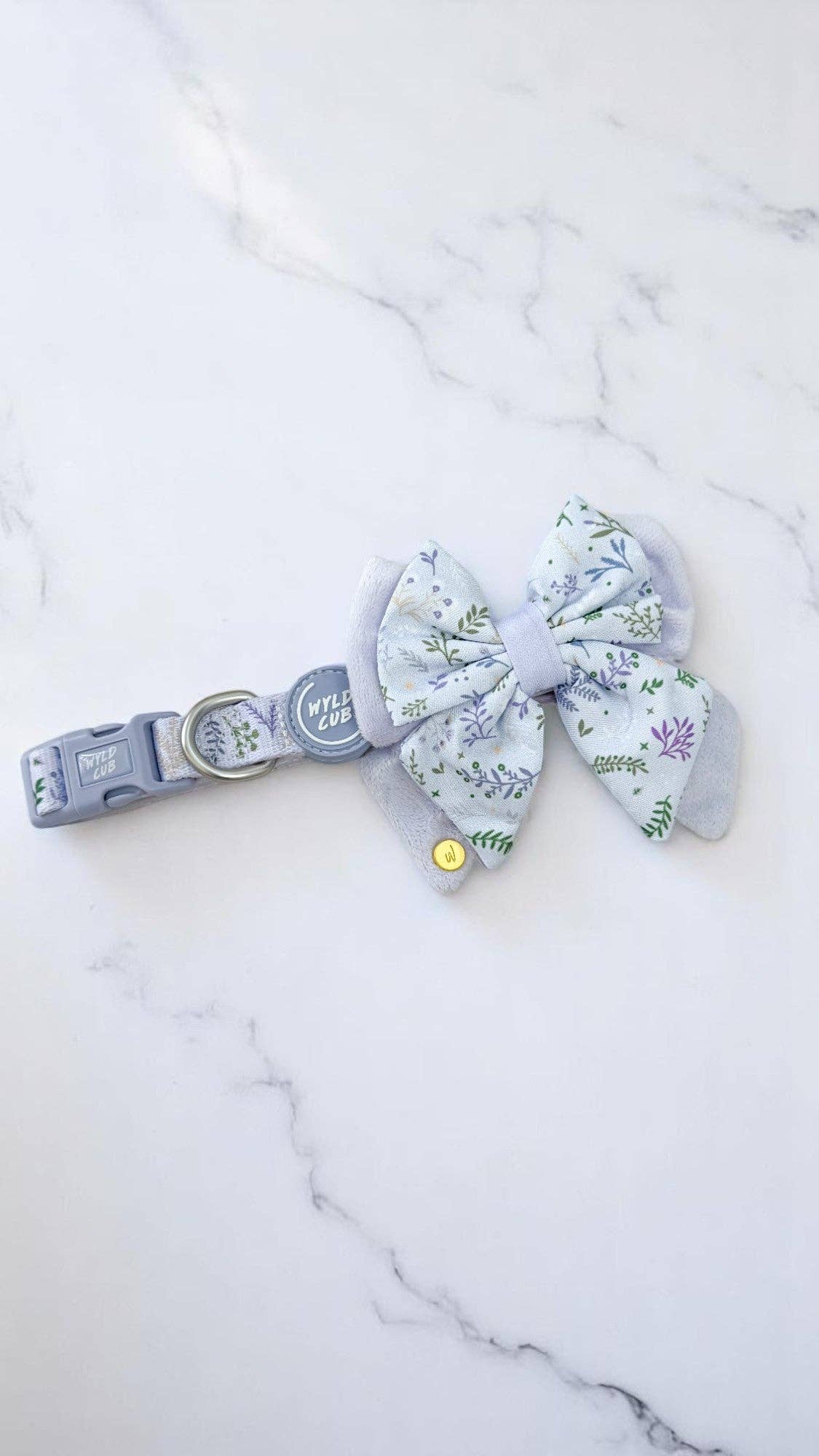 Dog Butterfly Bow: Chiswick Thistle
