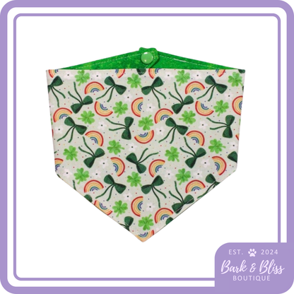 Bows and Clovers Bandana