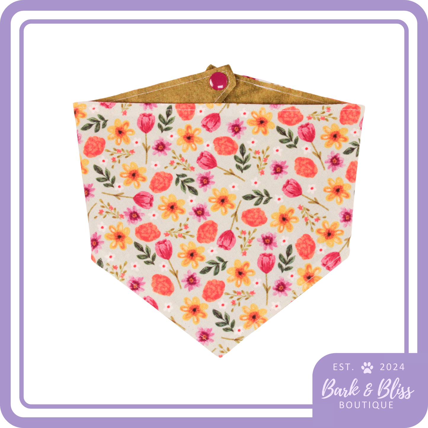 Spring Flowers Bandana