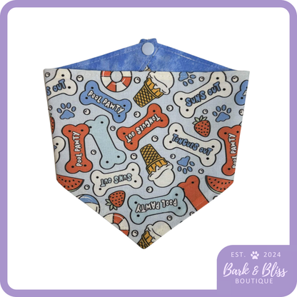 Pool Pawty Bandana