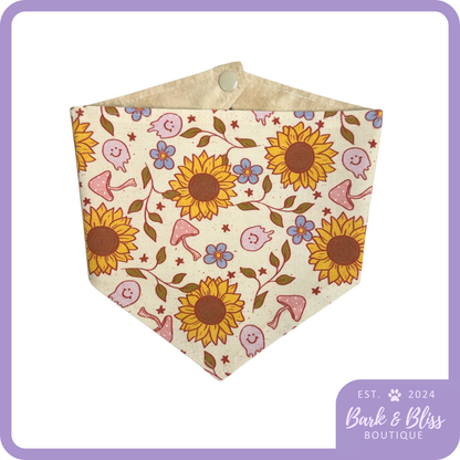 Hippie Sunflowers Bandana