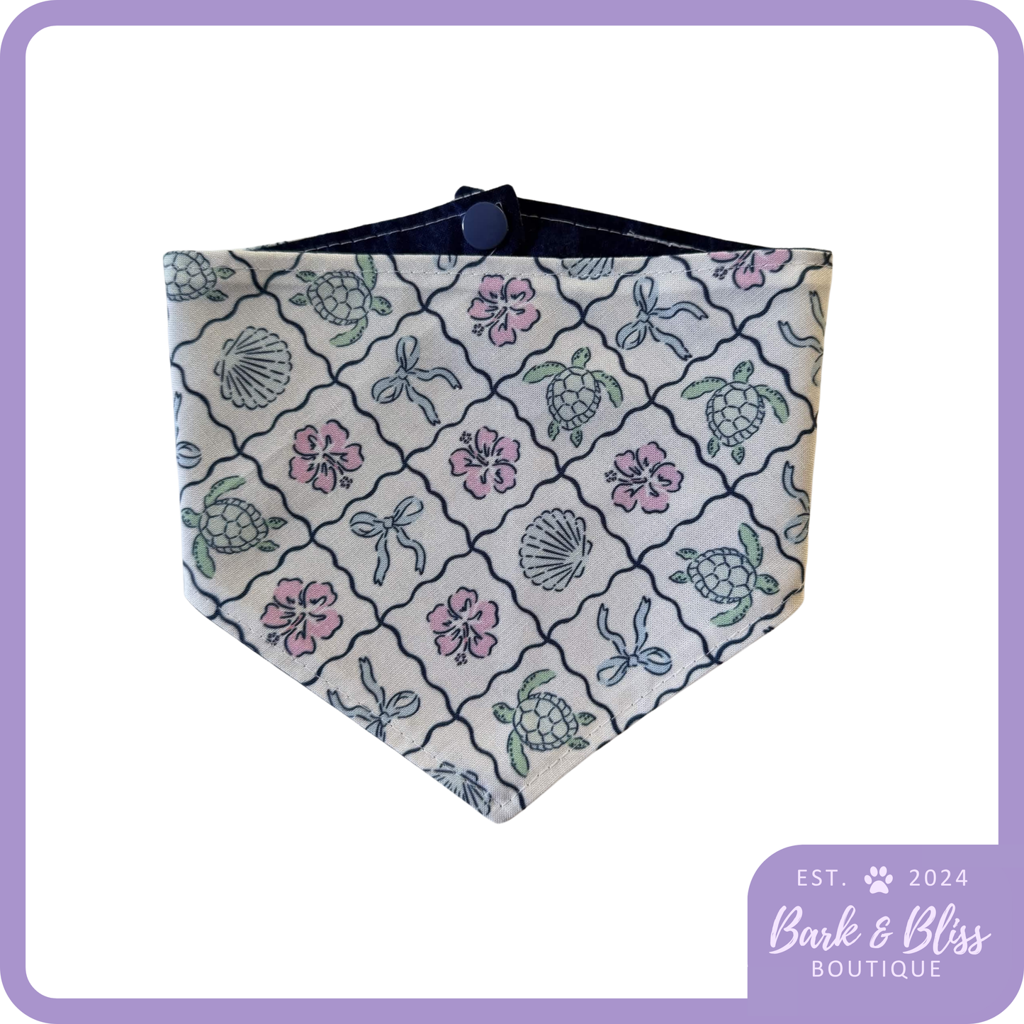 Turtles and Bows Bandana