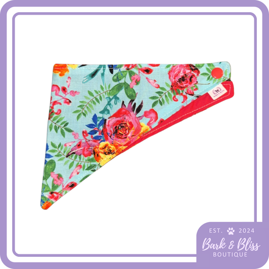 Tropical Flower Bandana