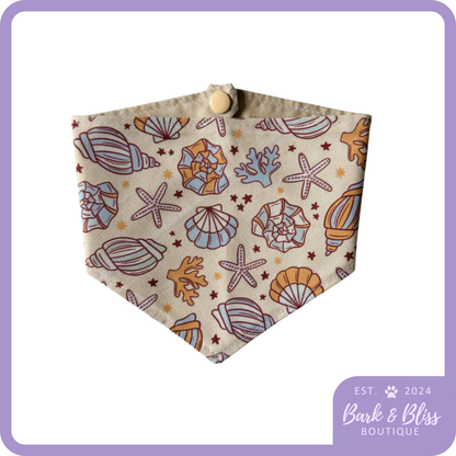 Boho Beach Shells Bandana