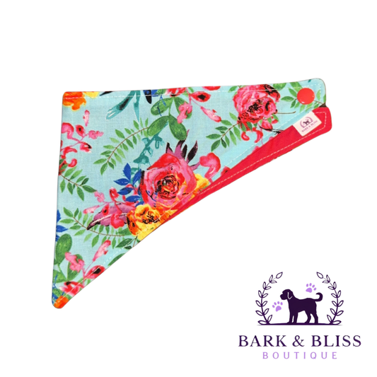 Tropical Flower Bandana