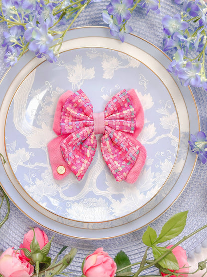 Dog Butterfly Bow: Belgravia Bonbon