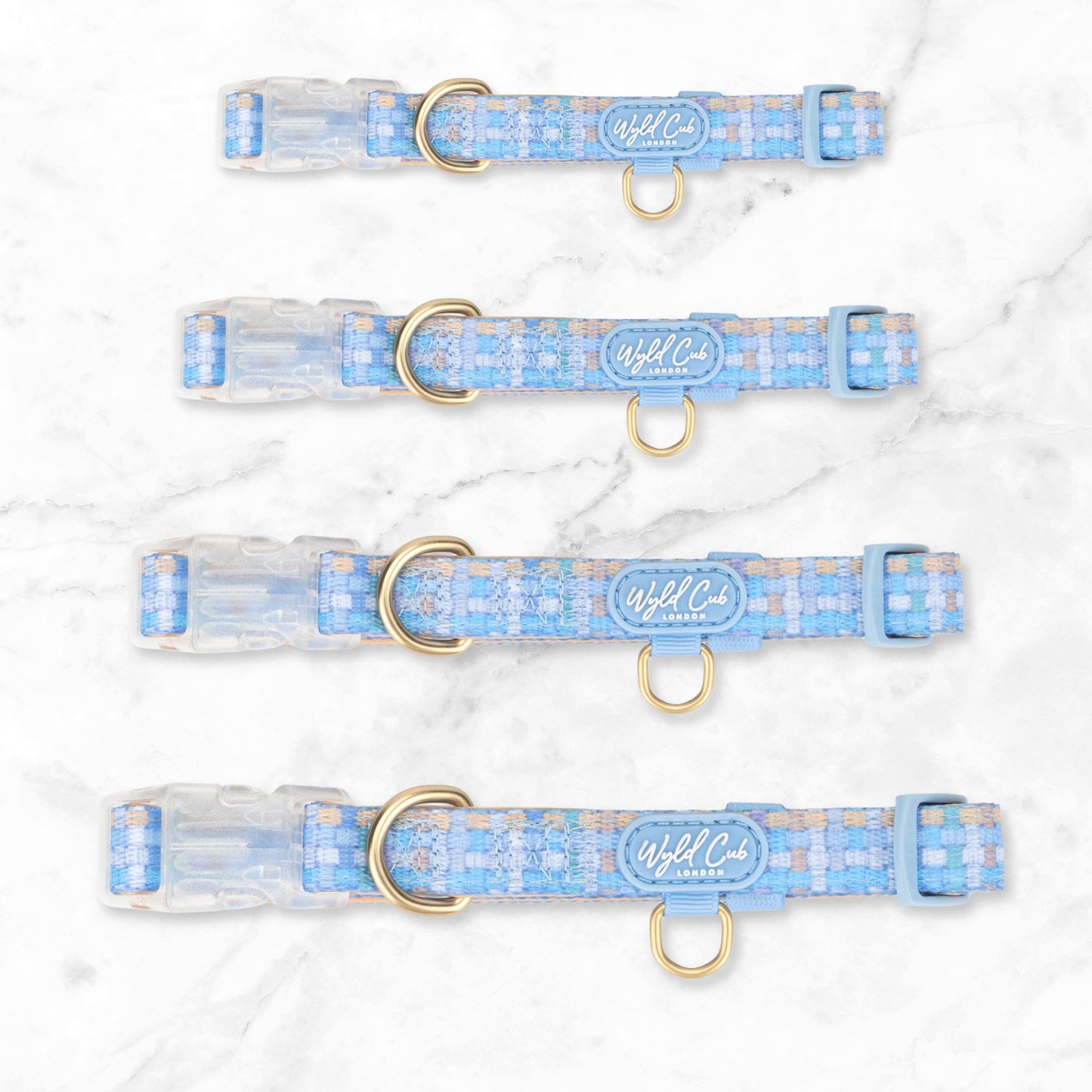 Adjustable Dog Collar: Belgravia Macaron