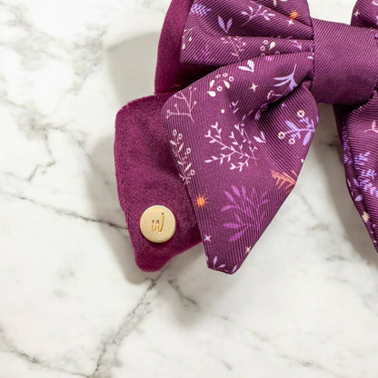 Dog Butterfly Bow: Chiswick Fig