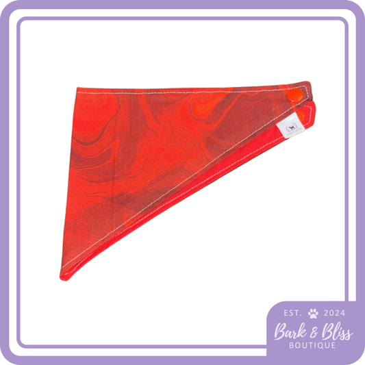 Red Marble Bandana