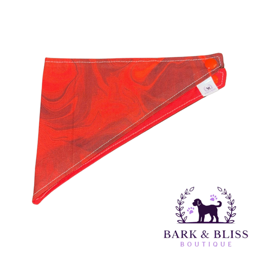 Red Marble Bandana