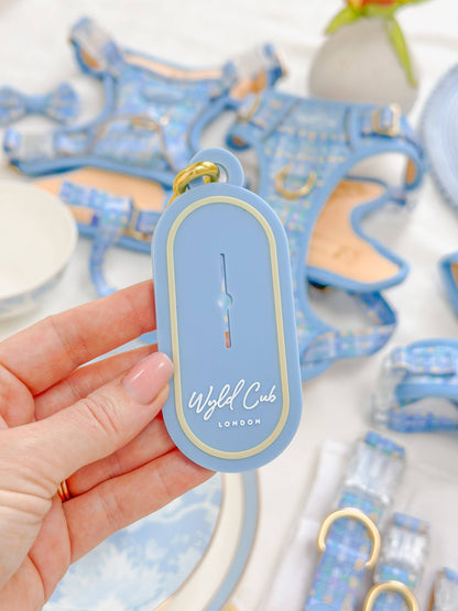 Dog Poop Bag Caddy: Belgravia Macaron