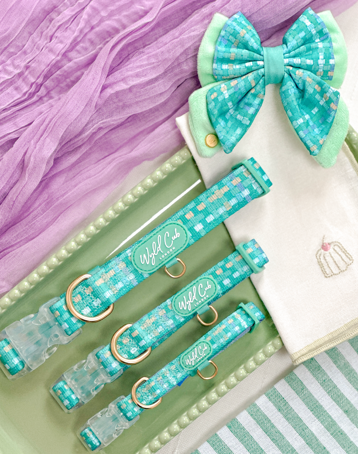 Adjustable Dog Collar: Belgravia Sweetpea
