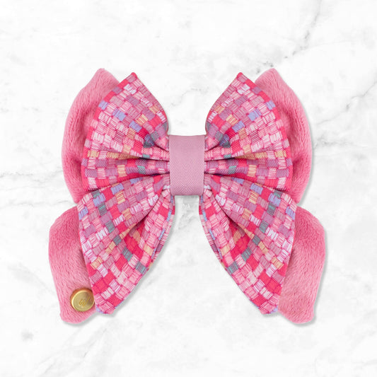Dog Butterfly Bow: Belgravia Bonbon