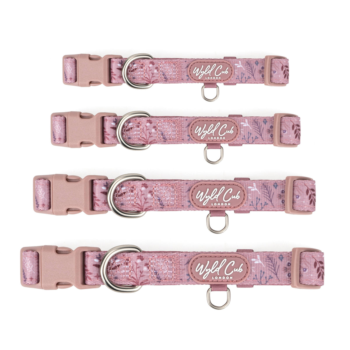 Adjustable Dog Collar: Chiswick Rosewood