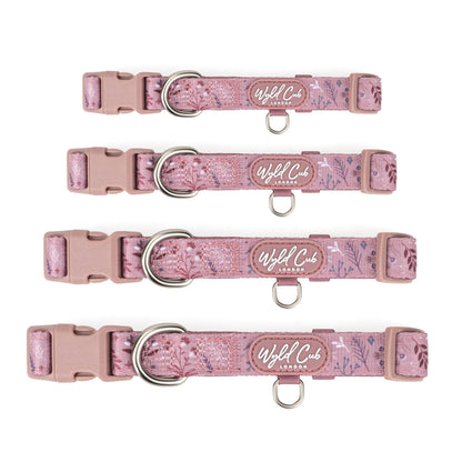 Adjustable Dog Collar: Chiswick Rosewood