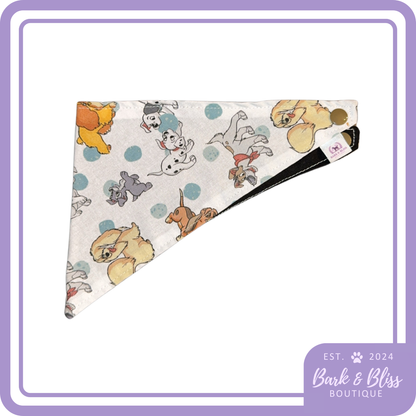 White Disney Dogs Bandana