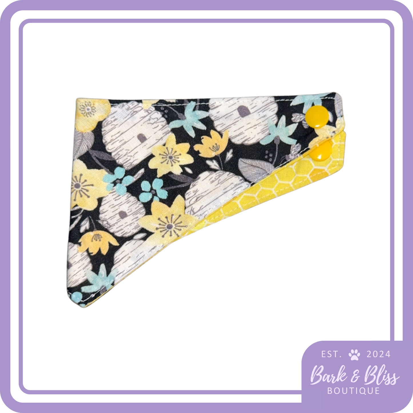 Black Bee Bandana