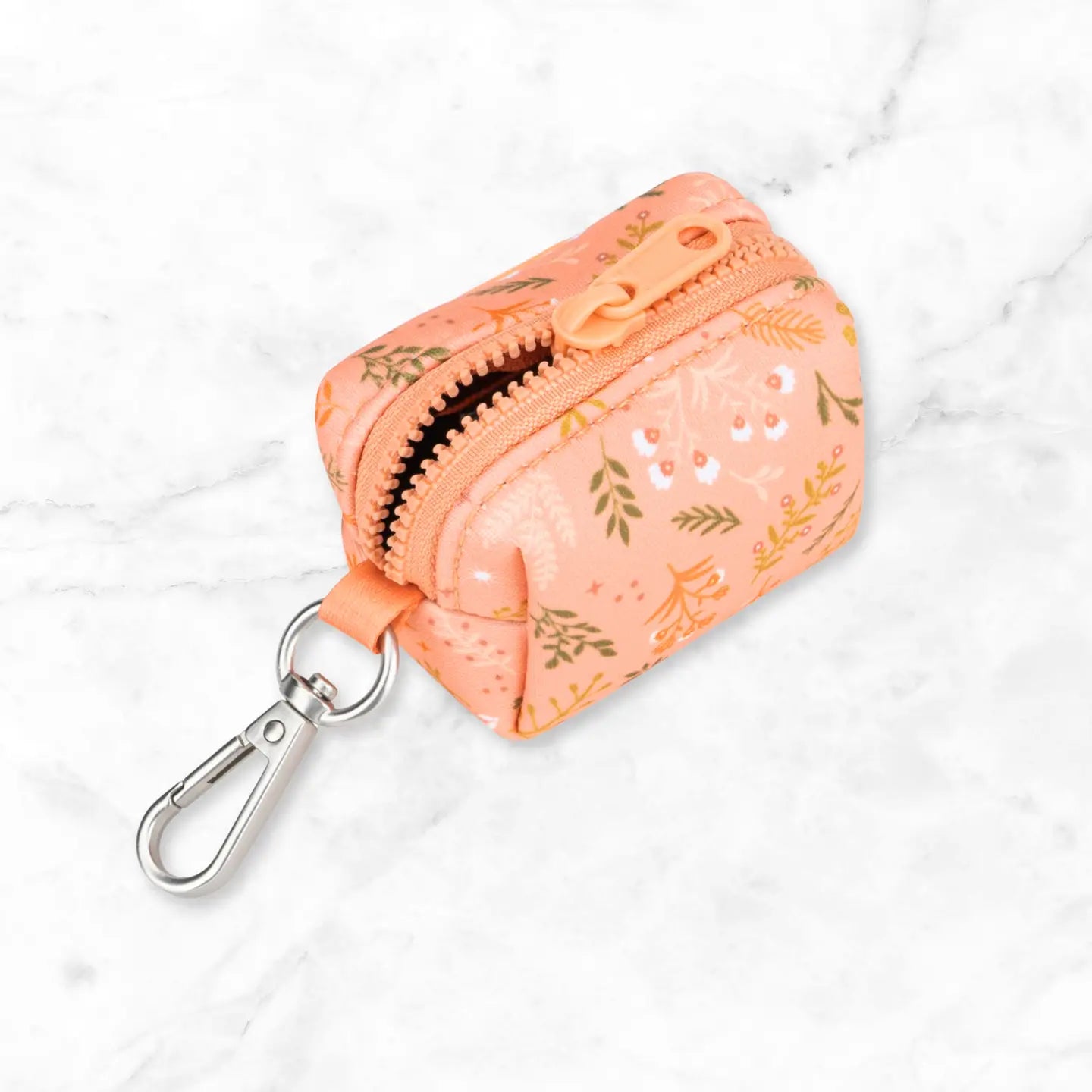 Dog Poop Bag Holder: Chiswick Papaya