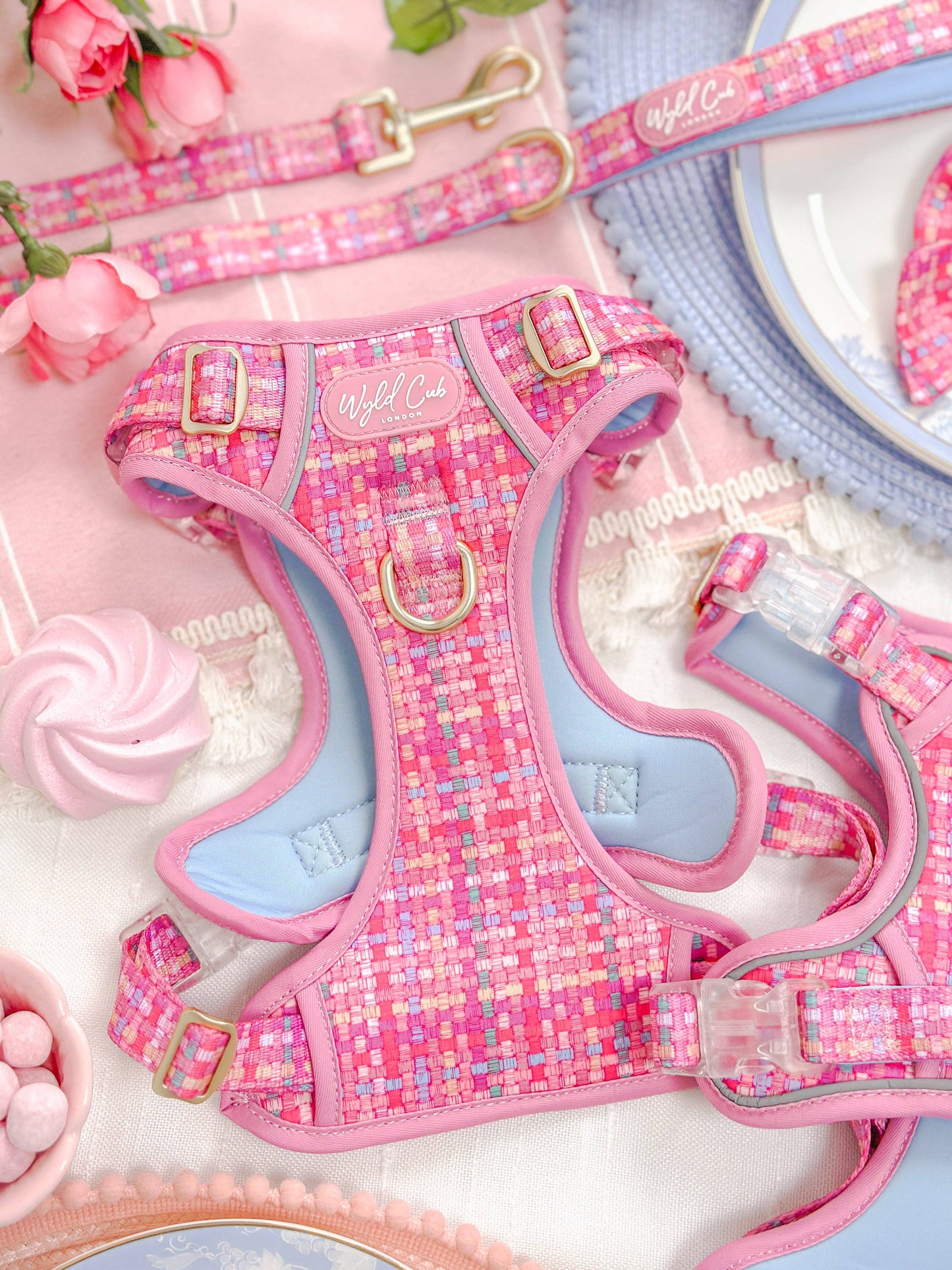 Step & Switch® Dog Harness: Belgravia Bonbon