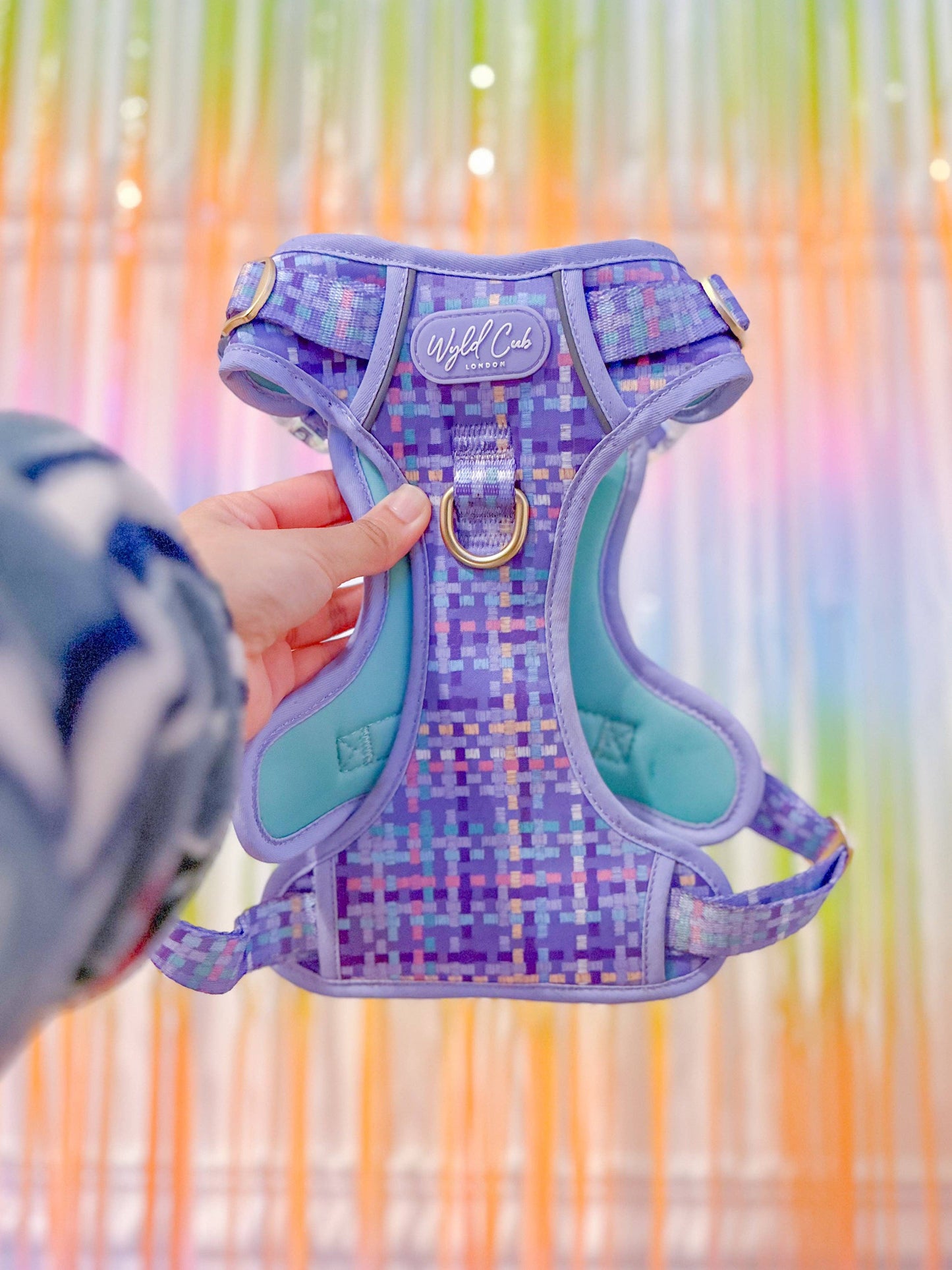 Step & Switch® Dog Harness: Belgravia Sugarplum
