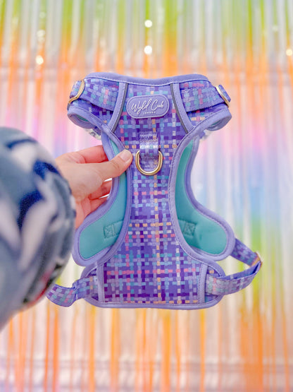 Step & Switch® Dog Harness: Belgravia Sugarplum