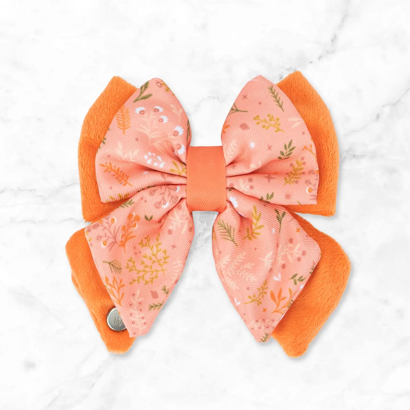 Dog Butterfly Bow: Chiswick Papaya