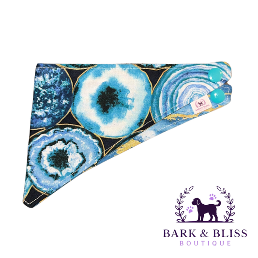 Blue Circle Bandana