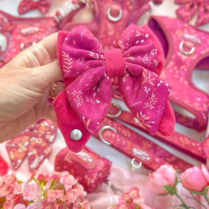 Dog Butterfly Bow: Chiswick Dragonfruit