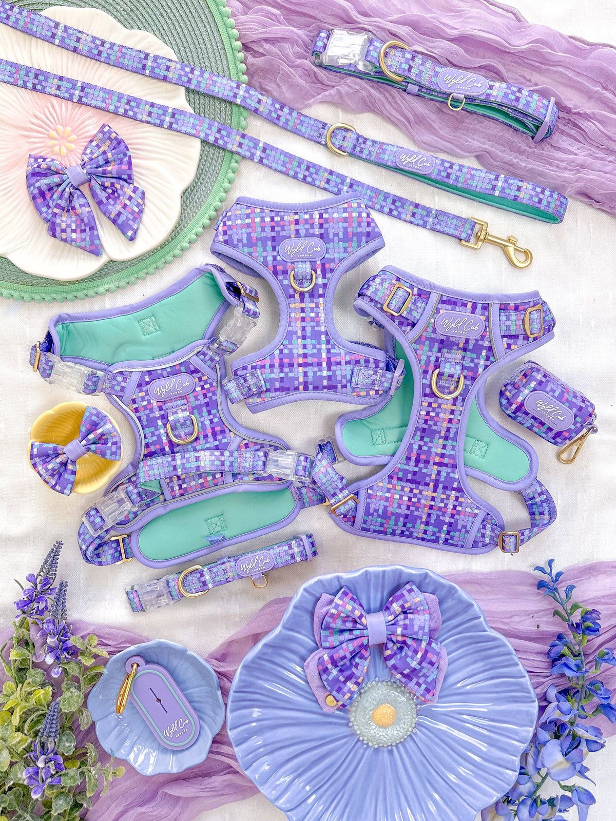 Adjustable Dog Harness: Belgravia Sugarplum