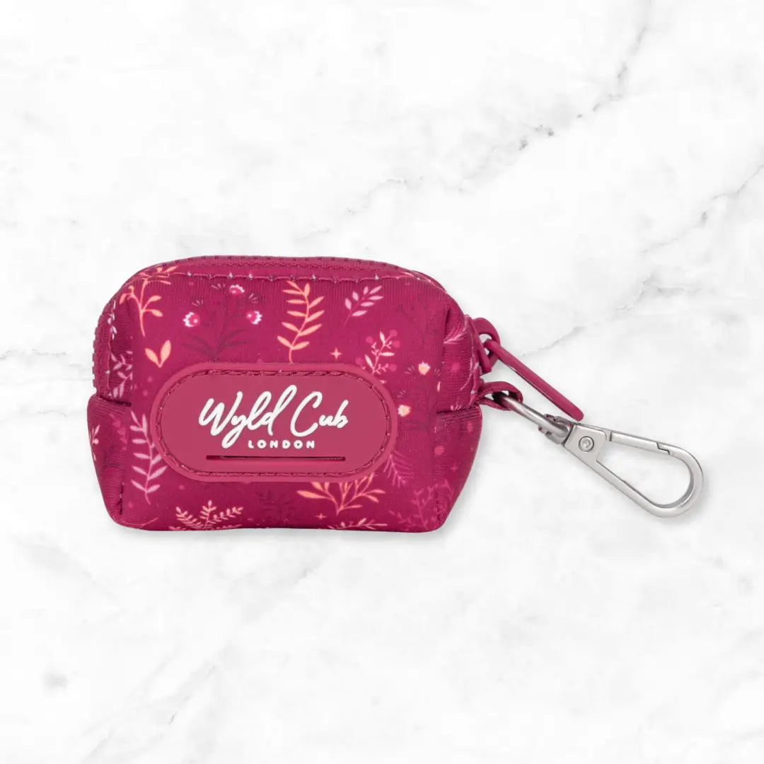 Dog Poop Bag Holder: Chiswick Dragonfruit