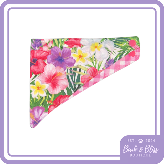 Hawaiian Flower Bandana