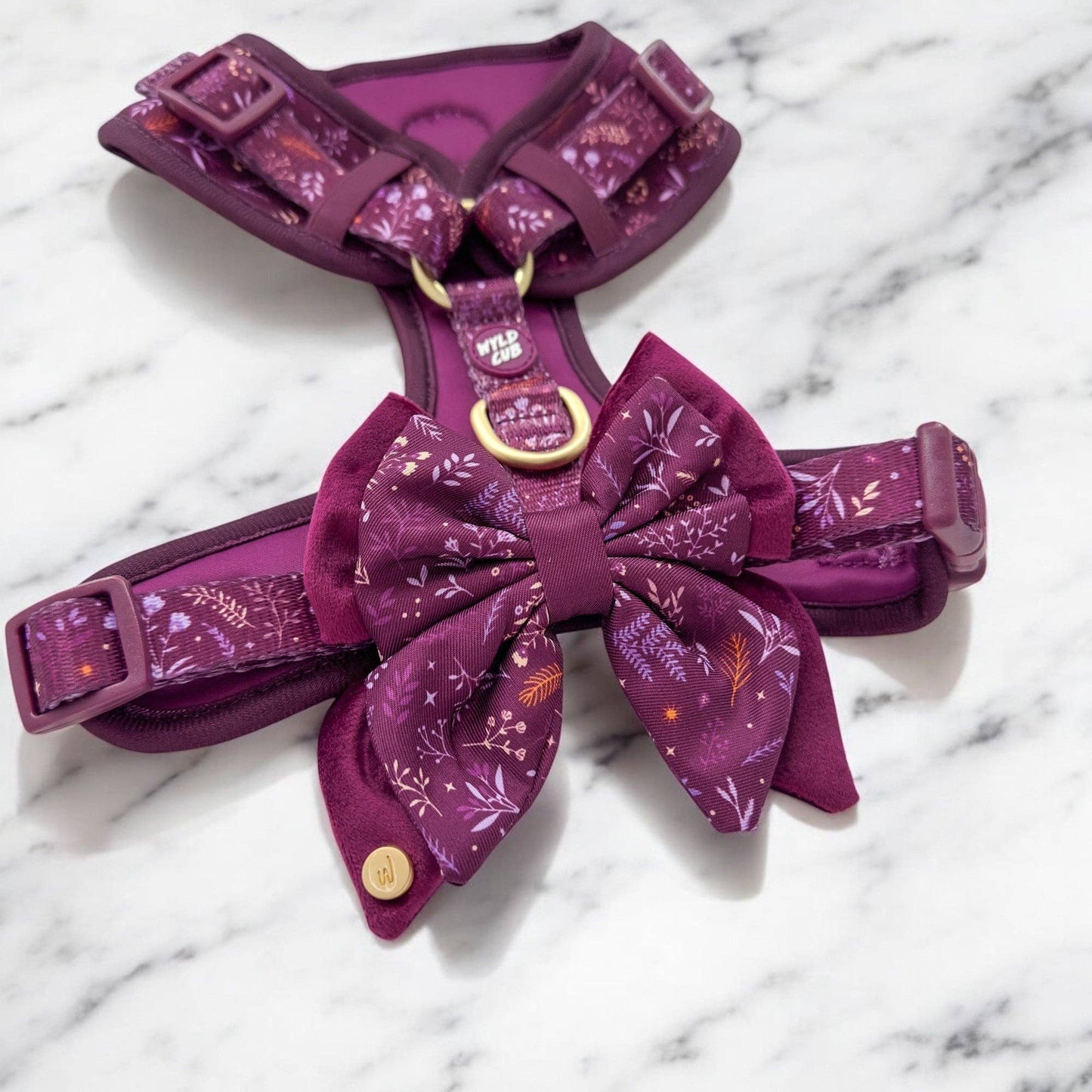 Dog Butterfly Bow: Chiswick Fig