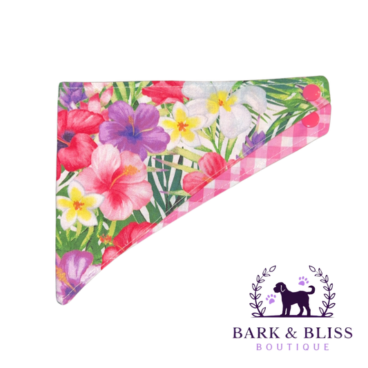Hawaiian Flower Bandana
