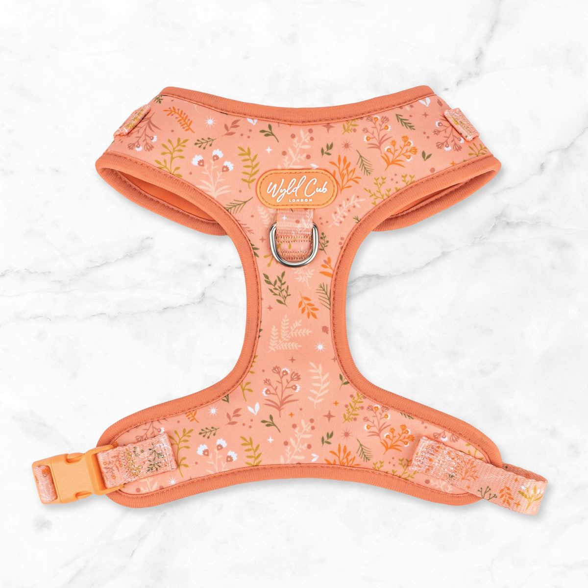 Adjustable Dog Harness: Chiswick Papaya