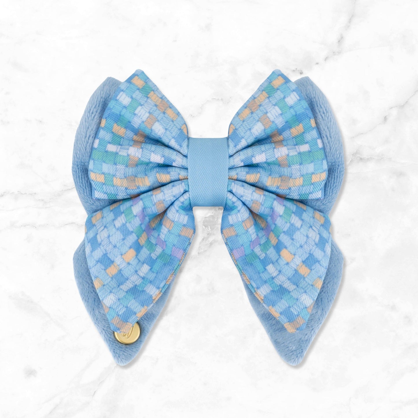 Dog Butterfly Bow: Belgravia Macaron