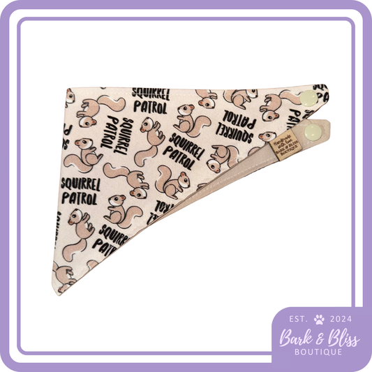 Squirrel Patrol Bandana