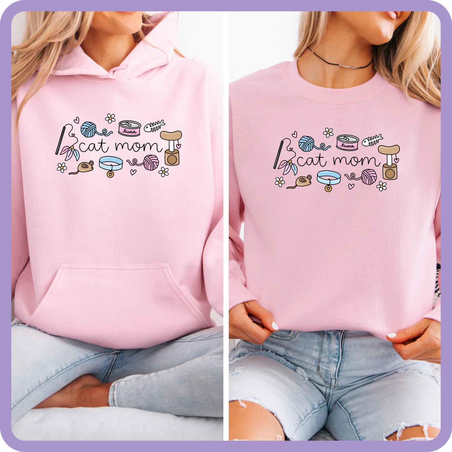 Cat Mom Essentials Sweater