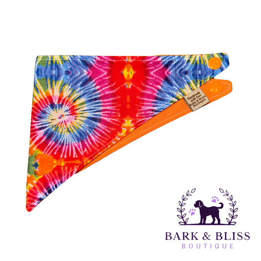Rainbow Tie Dye Bandana