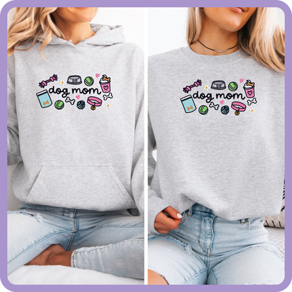 Dog Mom Essentials Embroidered Sweater