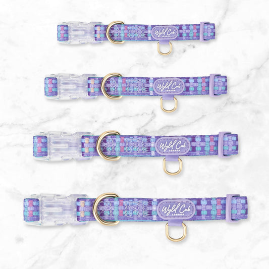 Adjustable Dog Collar: Belgravia Sugarplum