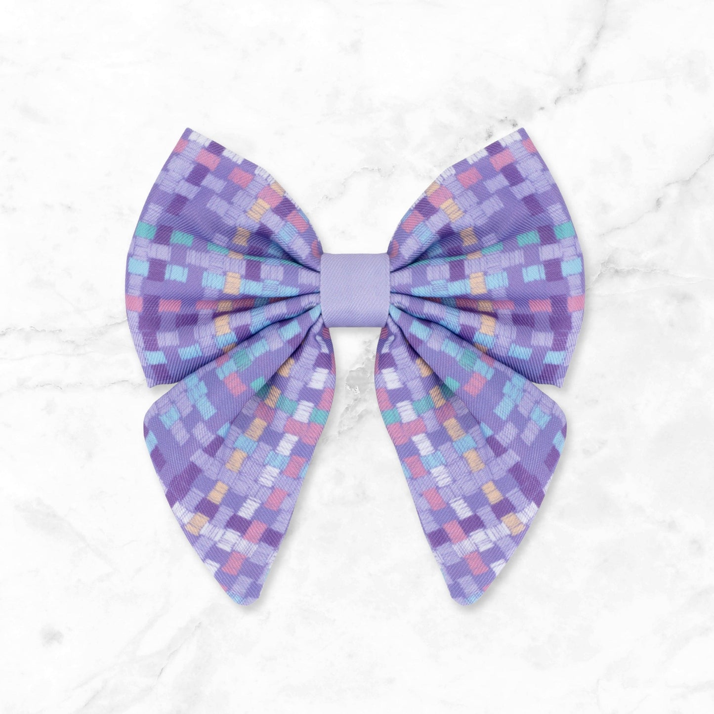 Dog Sailor Bow: Belgravia Sugarplum