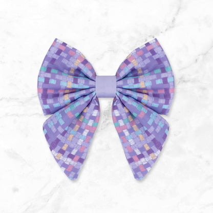 Dog Sailor Bow: Belgravia Sugarplum